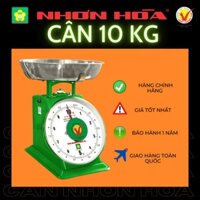 Cân Nhơn Hòa 10 kg- Cân đồng hồ lò xo mặt số 8 inches