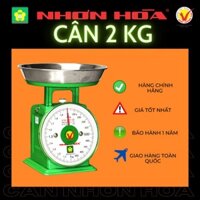 Cân Nhơn Hòa 2 kg - cân đồng hồ lò xo mặt số 6 inches