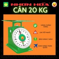 Cân Nhơn Hòa 20 kg - cân đồng hồ lò xo 8 inches