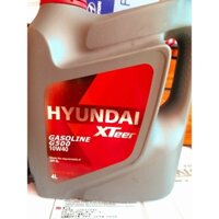 Can nhớt 4L 10w40 Huyndai Xteer- Bảo dưỡng ô tô Huyndai,kia(Quà tặng)