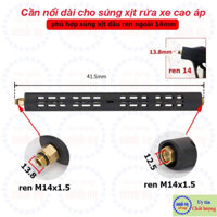 Cần nối dài của sung xịt rửa xe cao áp ren 14mmx1.5