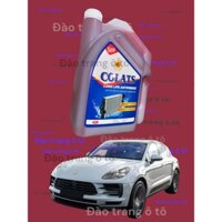 Can nước đỏ 5L cho xe ô tô con ô tô tải và 1 số loại xe bán tải dung dịch làm mát động cơ làm sạch két