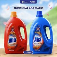 Can Nước Giặt ABA Matic 2.75Kg Xanh/Đỏ / Bách Hoá Tổng Hợp Dũng Mơ