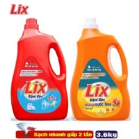 CAN NƯỚC GIẶT LIX 3,3 KG TẨY RỬA 99,9%