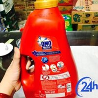 Can nước giặt Omo Matic cửa trên 2,7 kg