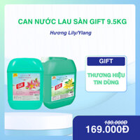 Can Nước Lau Sàn Gift 9.5Kg Chuyên Dụng Siêu Tiết Kiệm