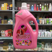 Can nước xả mềm vải Siusop hương nước hoa (3,5kg)