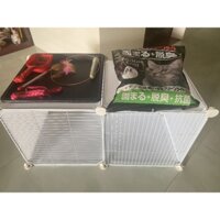 cần pass lại chuồng mèo + dây dắt chó mèo + cần câu mèo + cỏ khô CATNIP + xẻng xúc cát❤️tặng khay vệ sinh + 1.6kg cát❤️
