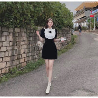 Cần pass váy nhung bigsize cho nàng nào cần 60-65kg .ạ . Mới mặc được 5' chụp ảnh vẫn mới tinh ạ . ....