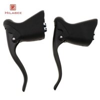 Cần phanh nhôm HILABEE Tay cầm phanh trái và phải DIY Hệ thống phanh xe đạp leo núi màu đen