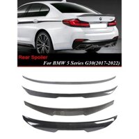 Cản Sau Thân Cây Đuôi Môi M5 Mái Cánh Cho Xe BMW 5 Series G30 2017-2022 Bóng Đen PSM M4 CS Phong Cách Khởi Động Cánh Gió Sợi Carbon