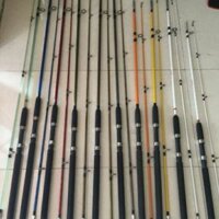 Cần shimano 2 khúc đặc-2kd