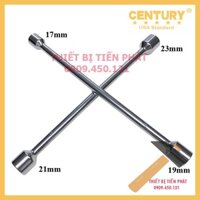 CẦN SIẾT CHỮ THẬP CENTURY 14'' GỒM 3 SIZE A (17, 19, 21, 23 mm), B ( 17, 19, 21, 1/2" mm), C (17, 19, 21, 24)..