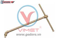 Cần siết lắc léo kiểu tay trượt chữ T 1/2" 460mm GED0400123S Gedore