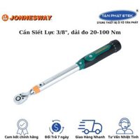 Cần siết lực 3/8 dải đo 20Nm đến 100Nm Chính hãng Jonnesway ( Đài Loan)