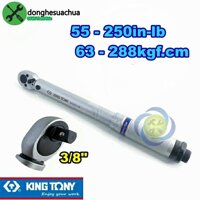 Cần siết lực 38 Kingtony 34323-1B 55-250in-lb 63-288kgf.cm dài 280mm