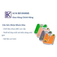 Cân Sức Khỏe 120kg Nhơn Hòa (Nhiều màu) - Giao màu ngẫu nhiên - Hàng Chính Hãng