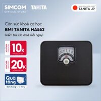 Cân sức khoẻ cơ học TANITA HA552,chính hãng nhật bản,cân cơ học,cân chính hãng,cân nhật bản,cân sức khoẻ y tế,cân sức khoẻ gia đình,cân sức khoẻ cao cấp,120kg,Cân phân tích chỉ số cơ thể,Cân sức khoẻ min