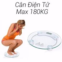 Cân sức khỏe Điện tử 180 Kg hình Tròn