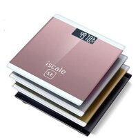 ☃Cân sức khỏe điện tử mặt kính cường lực Tặng kèm thước dậy