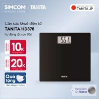 Cân sức khoẻ điện tử Tanita HD378 Nhật Bản, Cân tanita, chính hãng nhật bản,cân điện tử,cân chính hãng,cân nhật bản,cân sức khoẻ y tế,cân sức khoẻ gia đình,cân sức khoẻ cao cấp,cân 120kg,cân 130kg,cân 150kg,Cân sức khoẻ mini