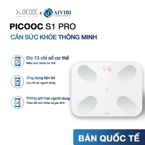 Cân sức khỏe điện tử thông minh Picooc S1 Pro