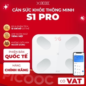 Cân sức khỏe điện tử thông minh Picooc S1 Pro