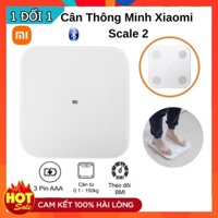 Cân sức khỏe Xiaomi Smart Scale 2 - Cân thông minh NUN4056GL- Kết nối Bluetooth 5.0 -Theo dõi tình hình sức khỏe qua App