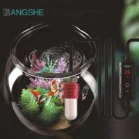 Cần sưởi USB bể cá BANGSHE, Máy sưởi bể cá Mini 10 / 15W có thể điều chỉnh, Bộ điều khiển nhiệt độ thực tế 15-34°Bể cá giữ nhiệt tiết kiệm năng lượng C