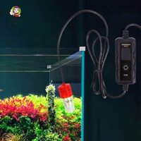 Cần sưởi USB bể cá TIEZI, Máy sưởi bể cá Mini có thể điều chỉnh 10 / 15W, Thiết thực 15-34°C Máy sưởi chìm bể cá tự động tiết kiệm năng lượng tại nhà
