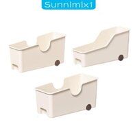 Cán Thùng Đựng Thùng Tổ Chức Có Bánh Xe Cuộn Hộp Đựng Thùng Chứa Hộp Đựng Tủ Tủ Tủ Tủ Quần Áo