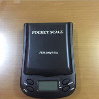 Cân Tiểu Ly 200g x 0.01g Pocket FEM - Cân Vàng - Hàng Chính Hãng