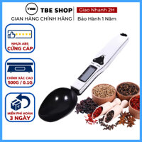Cân Tiểu Ly Điện Tử 500g Dạng Thìa Muỗng Chính Xác Đến 0.1g Tặng Pin AAA ( Bảo Hành 1 Năm )