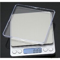Cân tiểu ly điện tử định lượng từ 0,1g đến 3kg tặng 2 khay chuẩn từng mini cân vàng làm bánh thực phẩm đồ nhà bếp