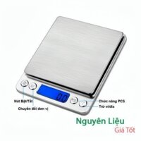 Cân tiểu ly điện tử độ chính xác cao sai số 0.1g cân thực phẩm nhà bếp trọng lượng cân tối đa 1000G