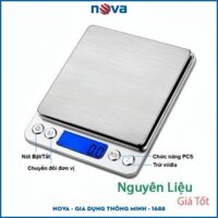 Cân tiểu ly điện tử độ chính xác cao sai số 0.1g cân thực phẩm nhà bếp trọng lượng cân tối đa 1000G