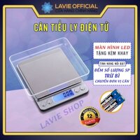 Cân Tiểu Ly Điện Tử Nhà Bếp Độ Chính Xác Cao Định Lượng 0.1g - 3kg, Cân Tiểu Ly Dùng Làm Bánh, Cân Khẩu Phần Ăn BH 12T