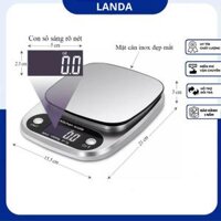 Cân tiểu ly điện tử nhà bếp cao cấp định lượng 1g - 10kg, Cân tiểu ly mini làm bánh GIÁ RẺ