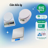 Cân Tiểu Ly Mini Nhà Bếp Định Lượng 1g - 5kg, Cân Điện Tử Đa Năng Chính Xác Tặng Kèm 2 Pin AA