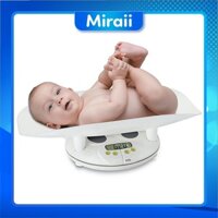 Cân trẻ em điện tử LAICA BF2051 - Mức cân tối đa 20 Kg - Tối thiểu 1Kg - Thước đo chiều cao 150 cm