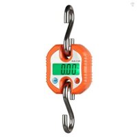 Cân treo kỹ thuật số 150kg / 330lb Cân cần cẩu di động LCD Đèn nền Móc thép Cân cho trang trại Câu cá Săn bắn Thị trường thực phẩm Làm việc ngoài trời