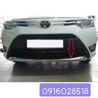 Cản trước Toyota vios 2016 2017 2018 ốp mí, ốp mui xe o to loại dày