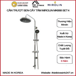 Cần trượt sen cây Mirolin MK 668 - Set 4