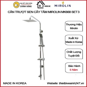 Cần trượt sen cây Mirolin MK 668 - Set 3