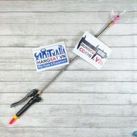 Cần tưới cây, phun thuốc sâu, loại cần rút 1.2m, đầu loa to, đã đấu sẵn đầu ra