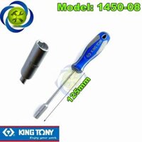 Cán vặn đầu tuýp 8mm Kingtony 1450-08 dài 125mm cán cao su