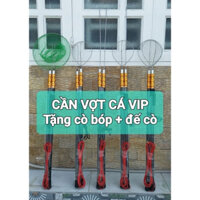 Cần vợt xịn 3.2m 1 vợt và 1 chỉa tháo rời được , Tặng cò bóp và kẹp cần