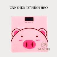 CÂN VUÔNG HÌNH HEO 180KG, cân sức khỏe họa tiết dễ thương hàng xịn loại tốt bền đẹp giá rẻ, cân điện tử theo dõi sức khỏ