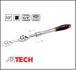 Cần xiết lực điều chỉnh tự động 1/2" có thể kéo dài Retta RCK0509