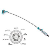 Cần xịt nối dài - đầu phun tưới nước dài 28inch Total 9 chế độ ( kiểu phun) Góc phun điều chỉnh được